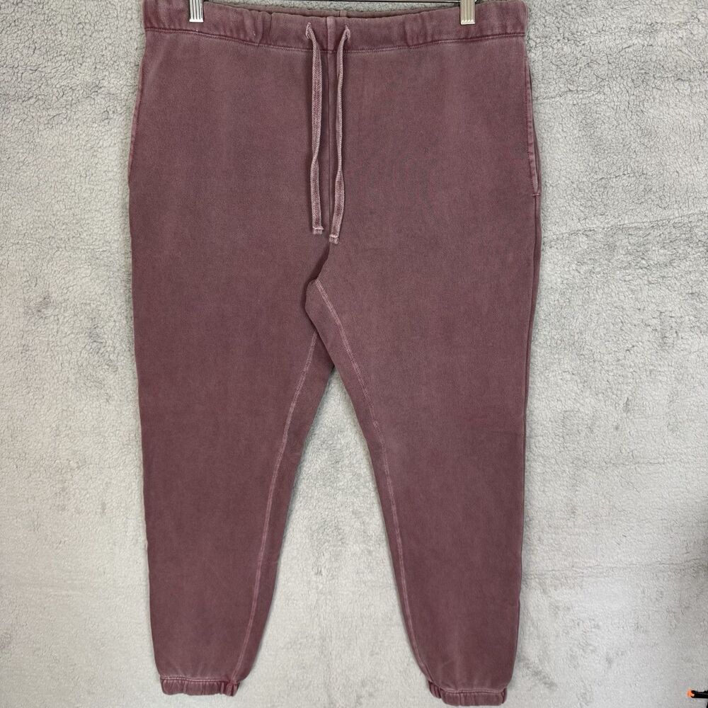Goodlife Joggers‎ Mens L Pink Sweatpants Made In The USA Casual Pants